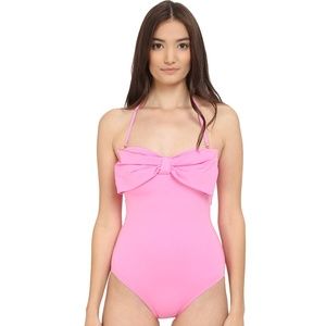 Kate Spade Georgica Beach Bow One-Piece Swimsuit NWT *FREE SHIPPING *